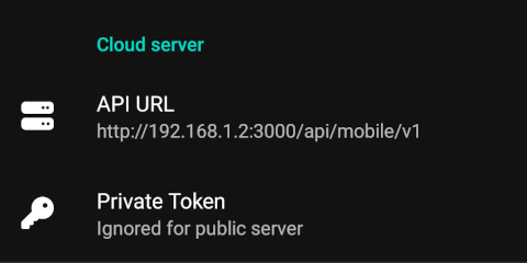 Private Server Settings